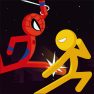 poster of Police Stick man wrestling Fighting Game game