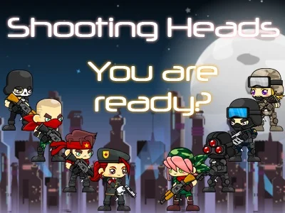 poster of Play Shooting Heads Game Online 2024 game