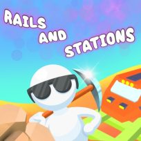 ملصق اللعبة Rails and Stations