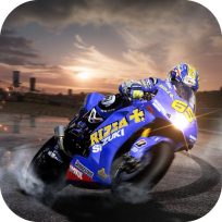 ملصق اللعبة Real Moto Bike Race Game Highway 2020