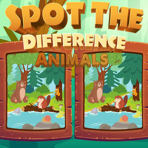 poster of Play Spot the Difference Animals Game Online 2024 game