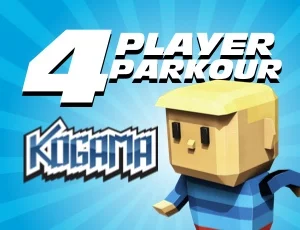 poster of Play KOGAMA: 4 PLAYER PARKOUR Game Online 2024 game