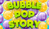 ملصق اللعبة Bubble Pop Story