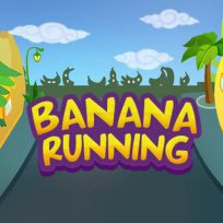 ملصق اللعبة Banana Running