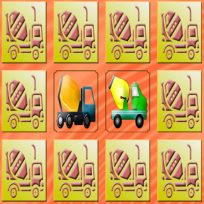 poster of Mixer Trucks Memory game