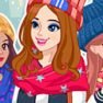 poster of Winter Top Model Dress Up game