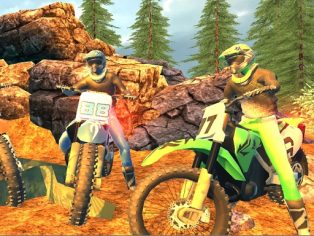 poster of Offroad Motorcycle Bike Racing 2020 game