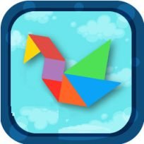 ملصق اللعبة Kids Tangram