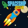 ملصق اللعبة Spaceship Jigsaw