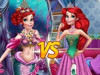 poster of Ariel Princess Vs Mermaid game