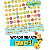 ملصق اللعبة Word Search Emoji edition