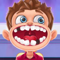 ملصق اللعبة Doctor kids Dentist Games