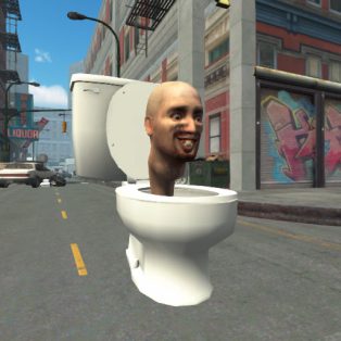 ملصق اللعبة Dead Aim Skibidi Toilets Attack