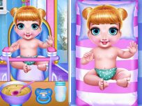 poster of Princess New Born Twins Baby Care game