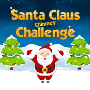 ملصق اللعبة Santa Chimney Challenge