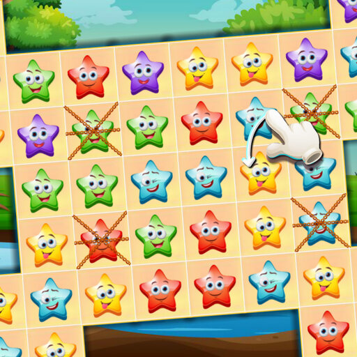 poster of Play Happy Stars Match 3 Game Online 2024 game