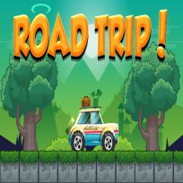 ملصق اللعبة Road Trip