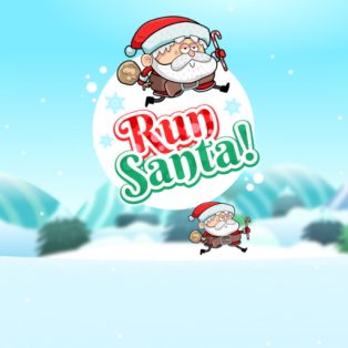 ملصق اللعبة Run Santa!