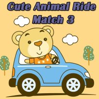 ملصق اللعبة Cute Animal Ride Match 3