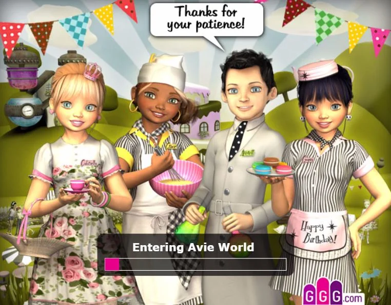 poster of Play Avie Pocket Birthday H5 Game Online 2024 game
