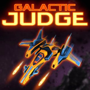 ملصق اللعبة Galactic Judge