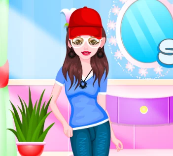 poster of Play Sara Shopping Dress up Game Online 2024 game