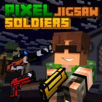 poster of Pixel Soldiers Jigsaw game