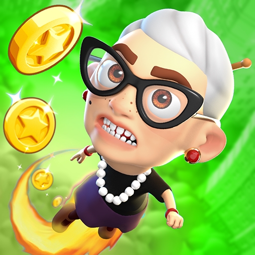 poster of Play Angry Gran Jump Up Game Online 2024 game