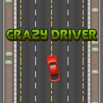 ملصق اللعبة Crazy Driver