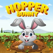 ملصق اللعبة Hopper bunny