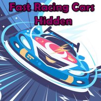 poster of Fast Racing Cars Hidden game