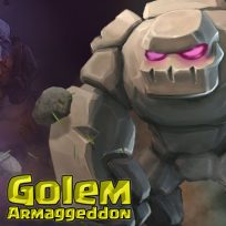 ملصق اللعبة Golem Armaggeddon