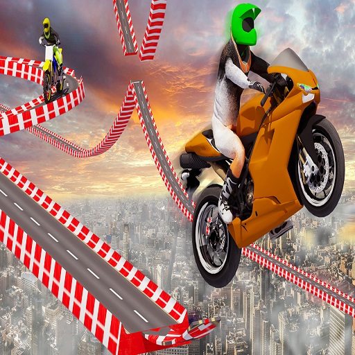 poster of Play Impossible Bike Track Adventure 2k20 Game Online 2024 game