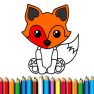 poster of Fox Coloring Book game