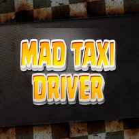 ملصق اللعبة Mad Taxi Driver