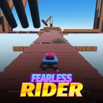 ملصق اللعبة Fearless Rider