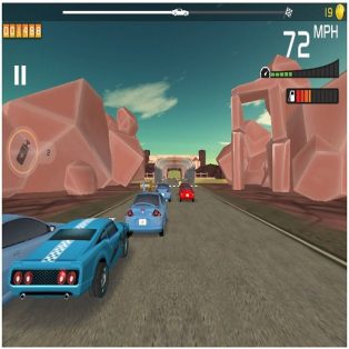 poster of Speed Car Racing Game 3D game