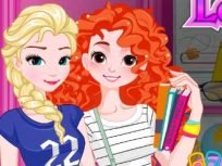 poster of Princess Back 2 School Lockers game