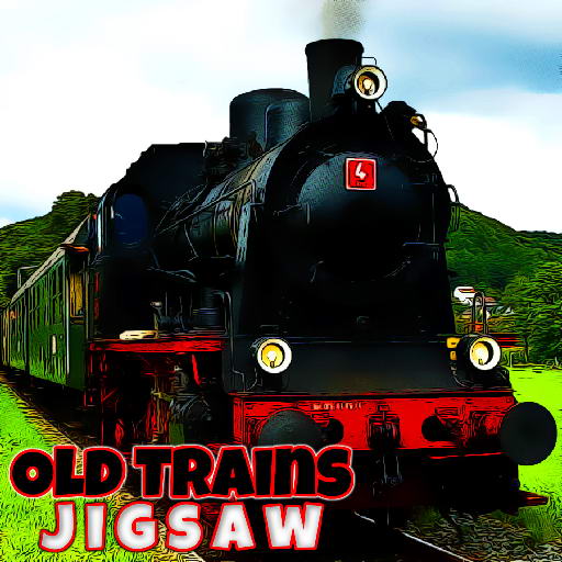 poster of Play Old Trains Jigsaw Game Online 2024 game