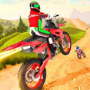 ملصق اللعبة Dirt Bike Stunts 3D