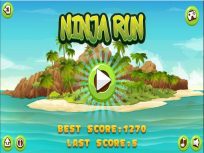 ملصق اللعبة Ninja Run HTML 5