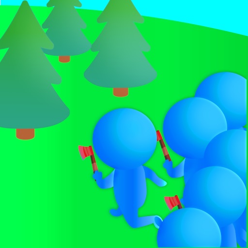 poster of Play Crowd Lumberjack Game Online 2024 game