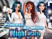 ملصق اللعبة Princess All White Night Party