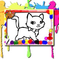 ملصق اللعبة Sweet Cats Coloring