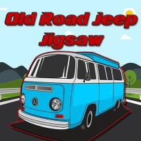 poster of Old Road Jeep Jigsaw game