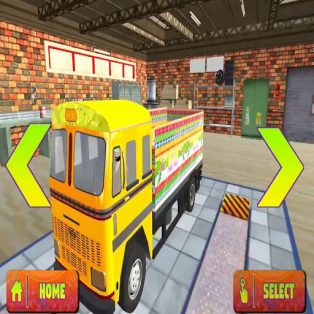 poster of Real Indian Truck Cargo Truck Transport game