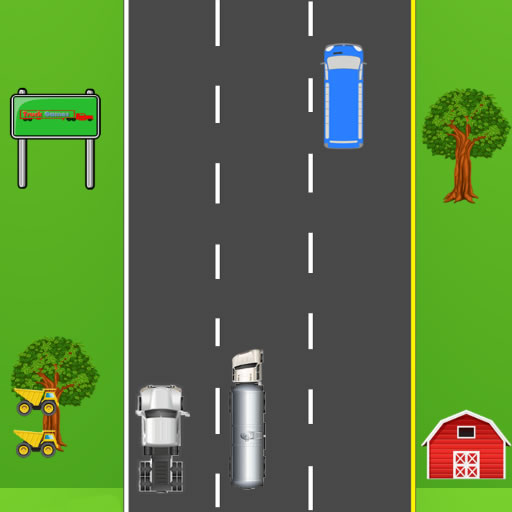 poster of Play Dump Truck Race Game Online 2024 game