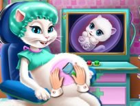 poster of Kitty Pregnant Checkup game