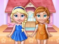 poster of Ellie And Annie Doll House game