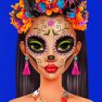 poster of Halloween Makeup Trends game